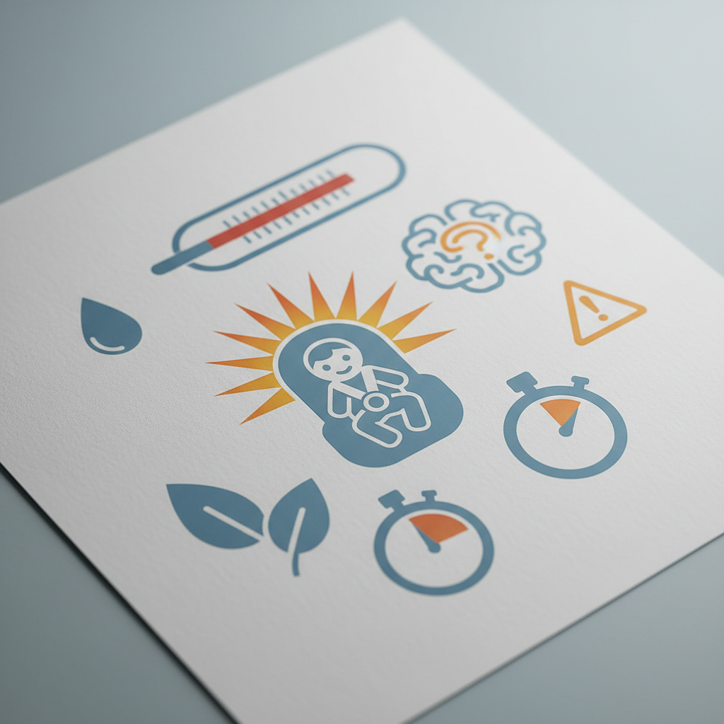 Otrok v avtu: Usodno pregrevanje v le nekaj minutah