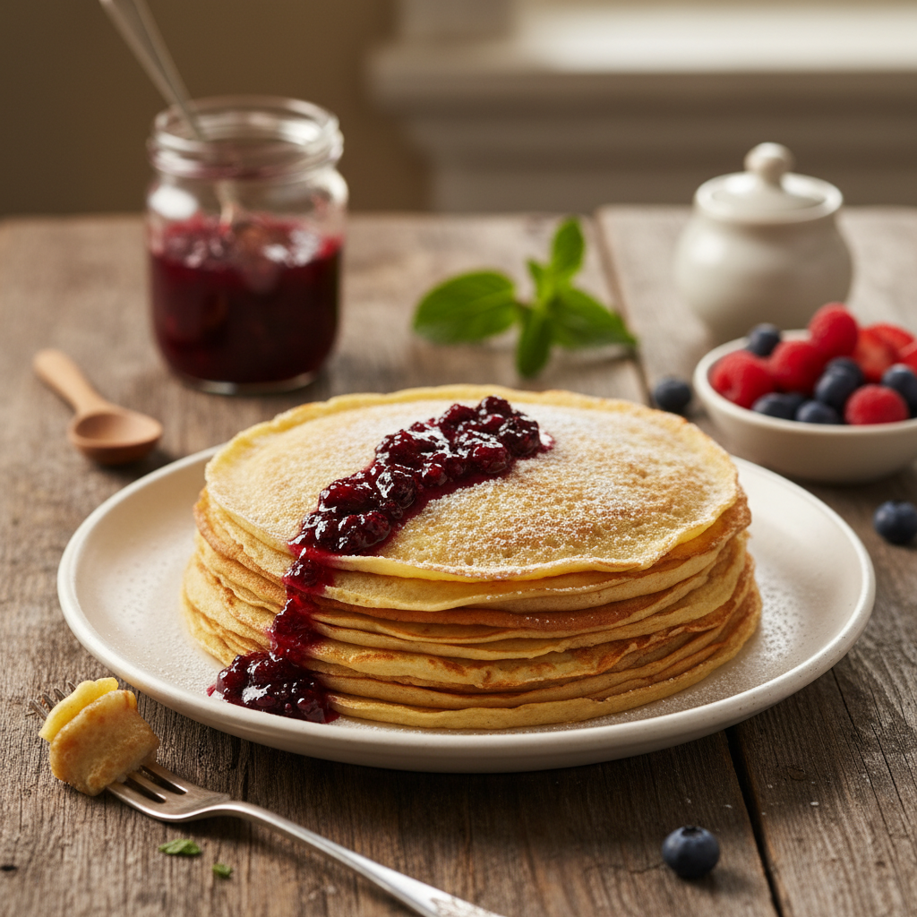 Preverjen recept za mehke palačinke, ki se ne trgajo