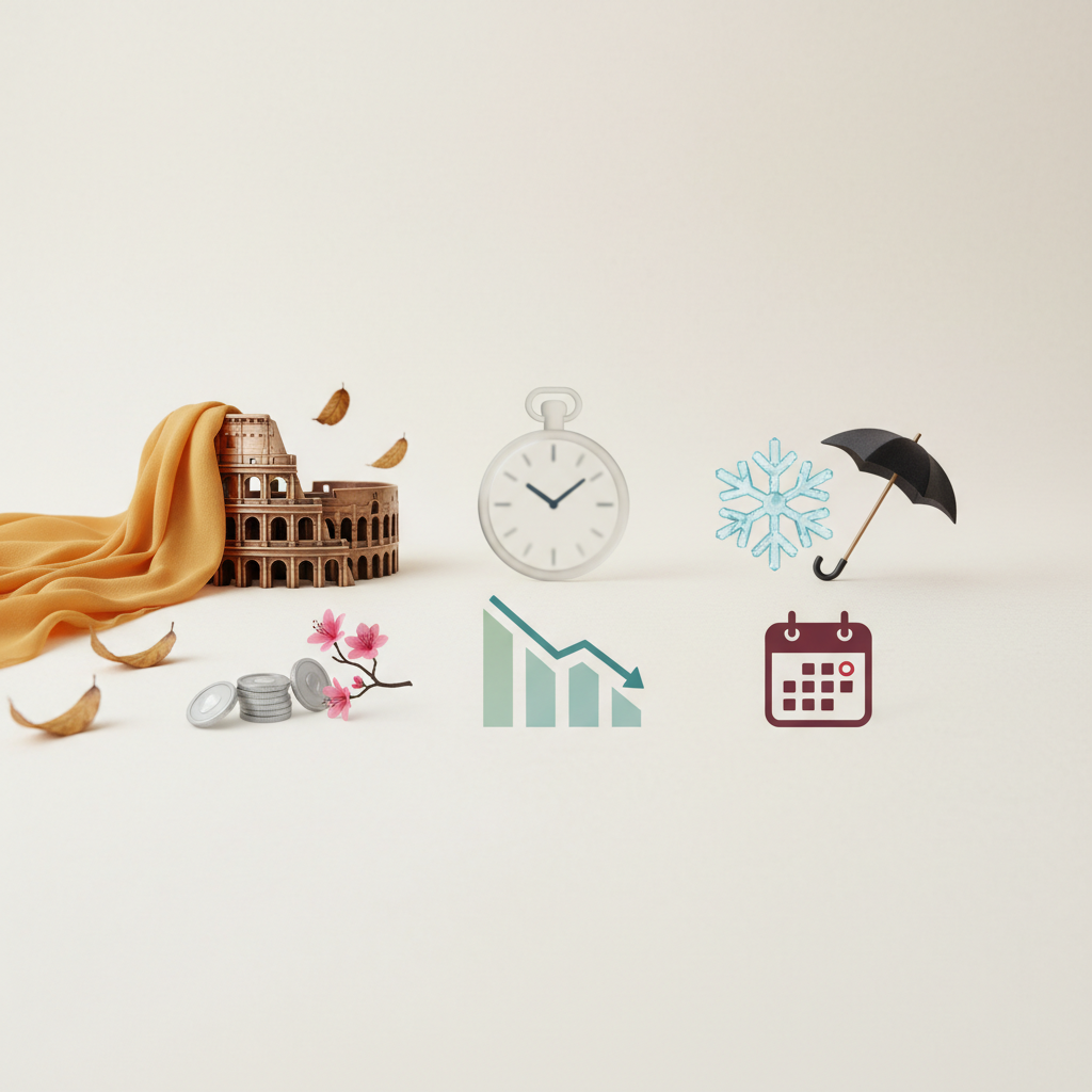 Rim brez gneče: Kdaj je najboljši čas za ugoden obisk?