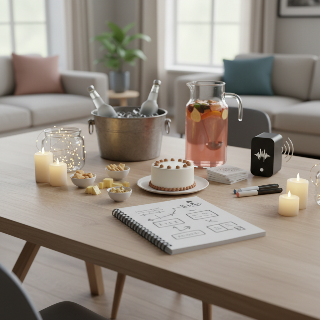 Rojstni dan doma: Kako pripraviti zabavo brez stresa?