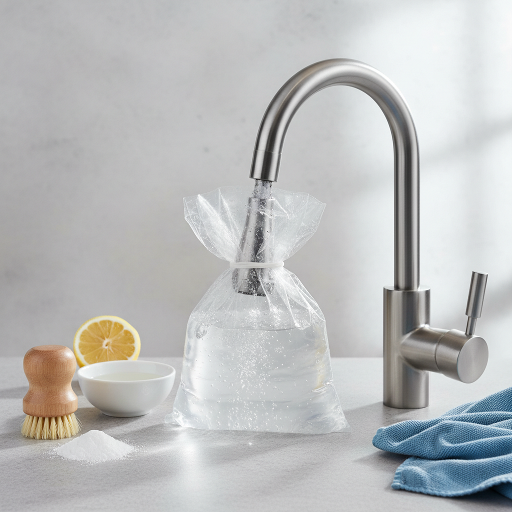 Sijoče pipe brez kemikalij: Preprost trik, ki deluje