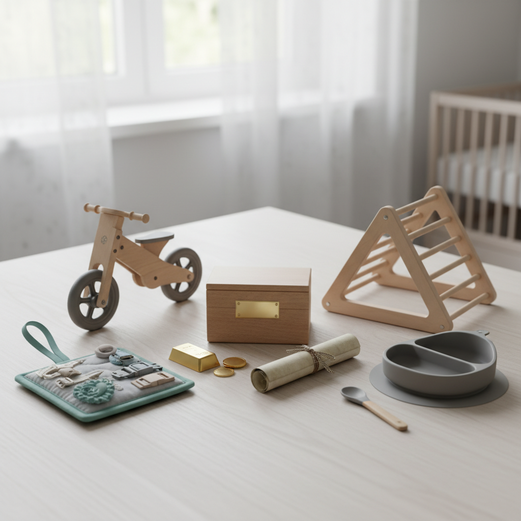 Kaj podariti za prvi rojstni dan otroku, ki ima že vse?