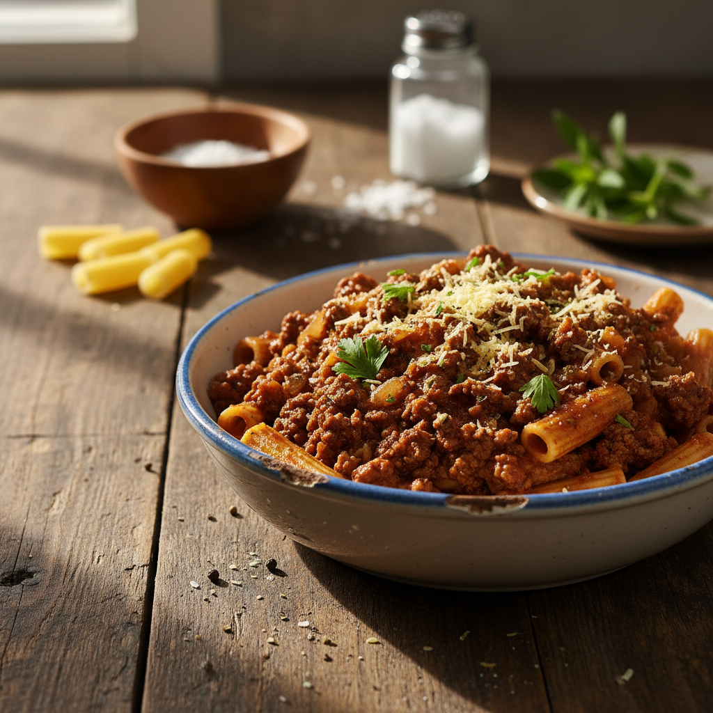 Makaronovo meso po babičino: Recept za pristen okus otroštva