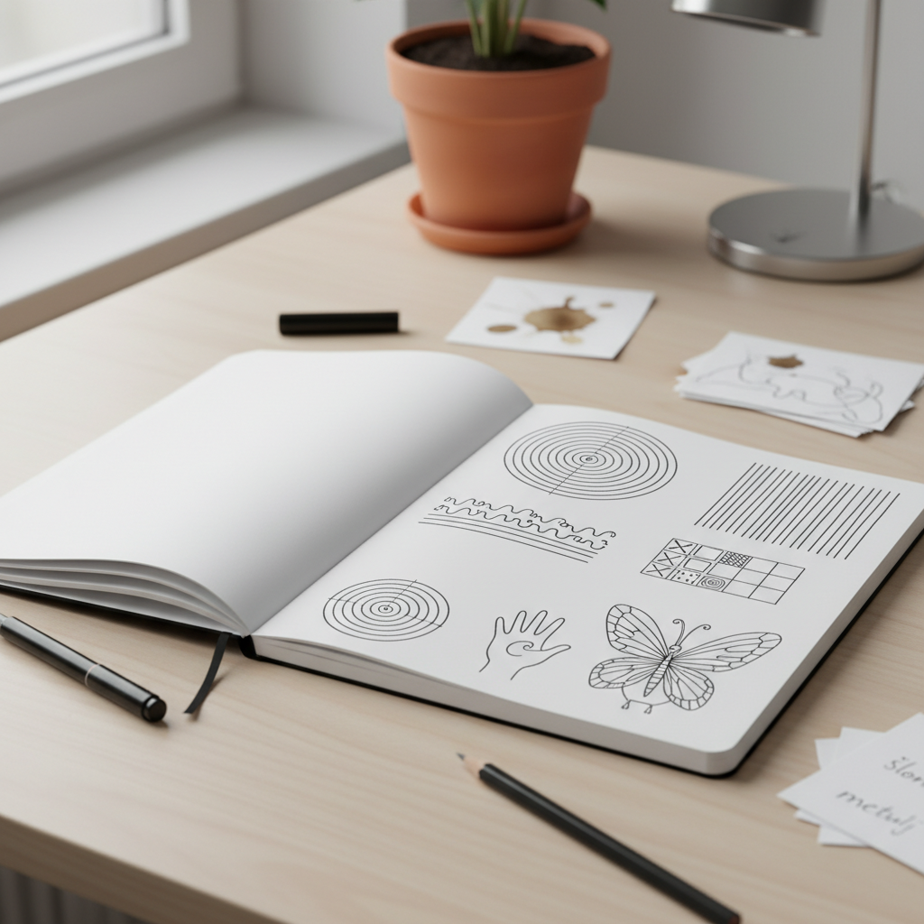 Preproste ideje za risanje: Kako prebuditi domišljijo