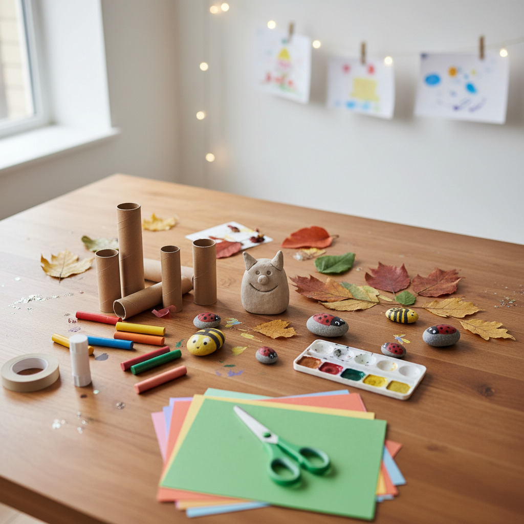 Preprosto ustvarjanje z otroki: Ideje za družinsko zabavo