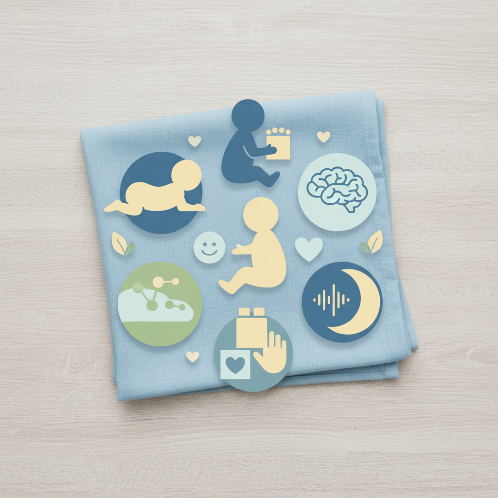 Razvoj dojenčka po mesecih: Kdaj je čas za skrb?