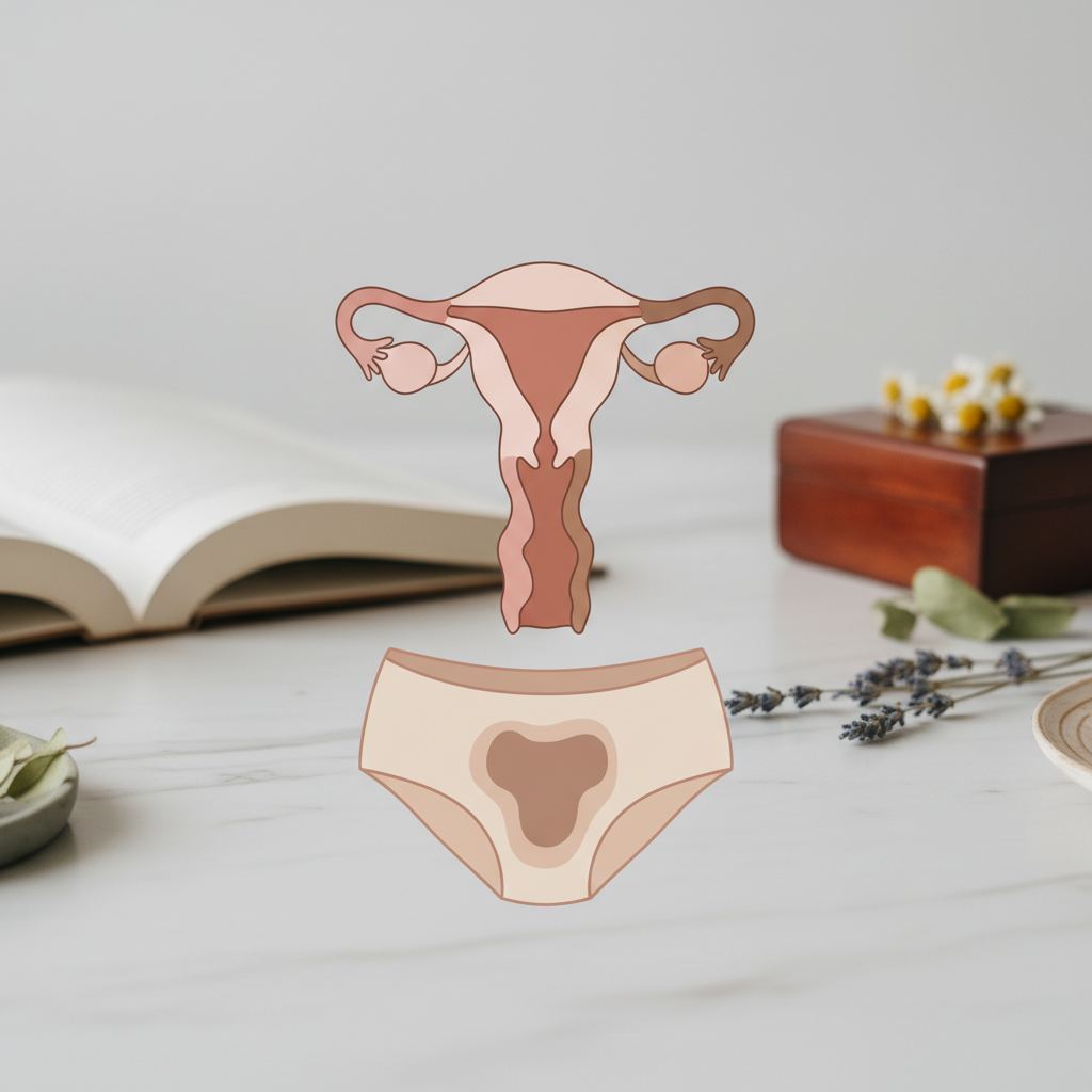 Rjav izcedek iz nožnice: Kdaj je čas za obisk zdravnika?