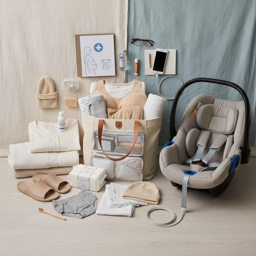 Torba za porodnišnico: Popoln seznam za bodoče mamice