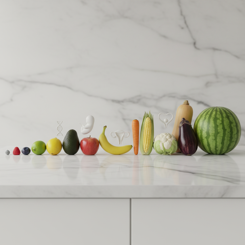 Velikost ploda po tednih: Kako raste vaš otrok?