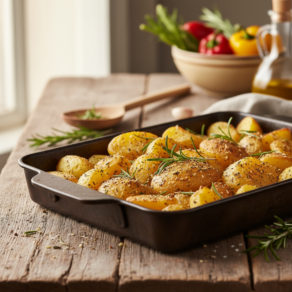 Najboljši recept za popolnoma hrustljav pečen krompir