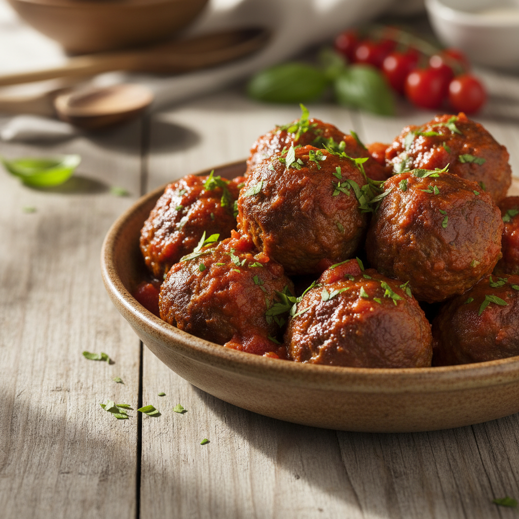 Najboljši recept za sočne čufte v paradižnikovi omaki