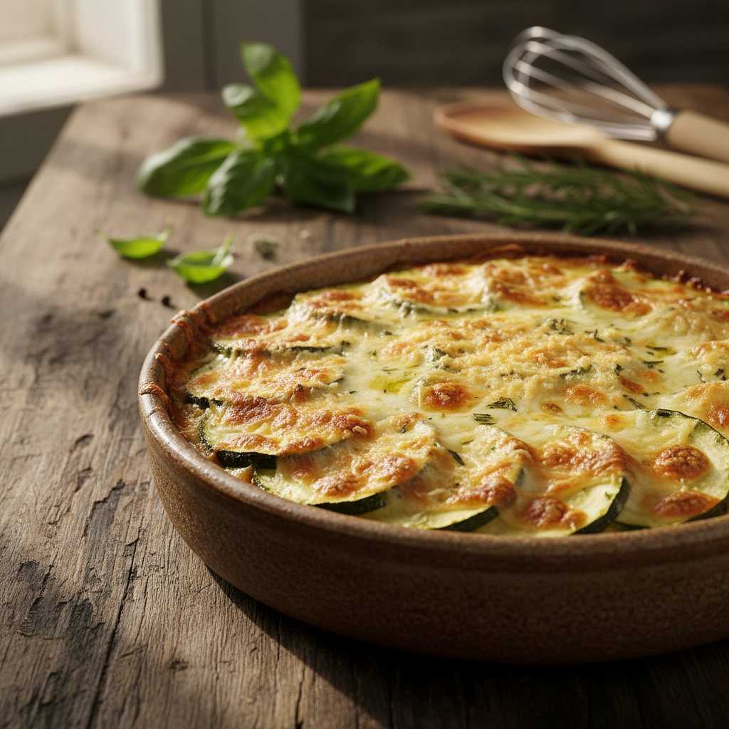 Sočne pečene bučke s sirom: Recept, ki ga bo vzljubila vsa družina